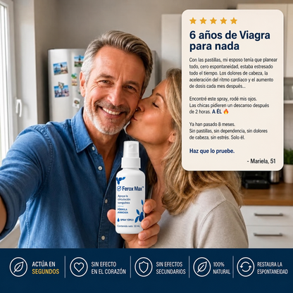 FEROX MAX™ - Dureza en segundos, sin pastillas